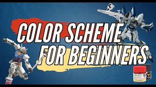 Color Schemes for your First Painted Gunpla [upl. by Suirrad]