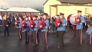 Mullabrack Accordion Band playing to Corkley Orange Hall 2019 [upl. by Ttihw299]