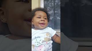 Ava living her best life funny laugh cutebaby smile happy familyvlog dadlife princess baby [upl. by Binetta]