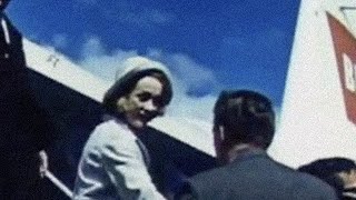 Marlene Dietrich in Edinburgh 1964 Colour Footage amp Interview [upl. by Sorilda777]