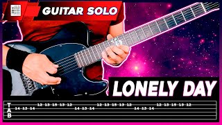 System Of A Down  Lonely Day【 GUITAR SOLO LESSON 】 [upl. by Ck]