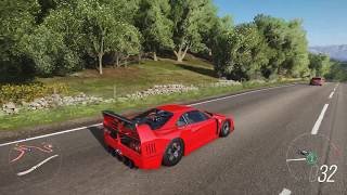 Ferrari F40 Competizione  Top Speed 406kmh  Forza Horizon 4 [upl. by Arley]