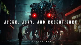 Judge Jury and Excecutioner – Horror SciFi Dark Synthwave  Royalty Free Copyright Safe Music [upl. by Mars]