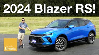 2024 Chevy Blazer RS AWD  Best Value Midsize SUV [upl. by Merle]