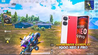 IQOO NEO 9 PRO  AGGRESSIVE GAMEPLAY 💥 IQOO NEO 9 PRO 90FPSBEST GAMING DEVICE BGMI GAMEPLAY [upl. by Niwle]