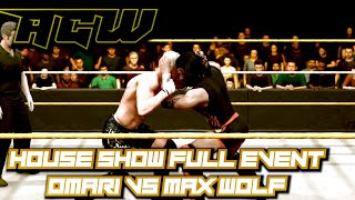 WWE 2K Universe Mode ACW House Show [upl. by Nicole]