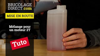 Comment faire un mélange pour un moteur 2 Temps [upl. by Adhamh619]