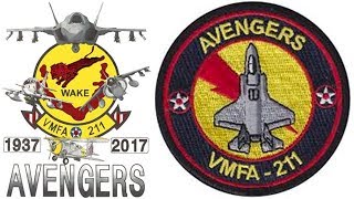 VMFA211 Wake Island Avengers 1st F35Bs deploy with 13th MEU [upl. by Rraval]