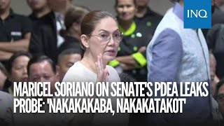 Maricel Soriano on Senates PDEA leaks probe Nakakakaba nakakatakot [upl. by Arama]