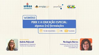 PDDE e a Educação Especial algumas reformulações [upl. by Araiet127]