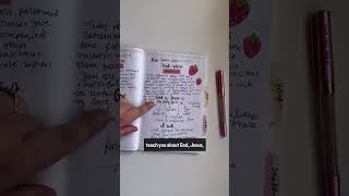 3 things you can include in a Scripture writing journal 📝 How to do Scripture writing [upl. by Atenik80]