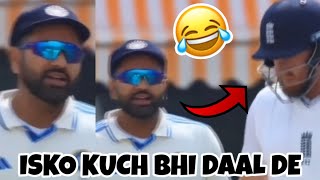 quotIsko Kuch Bhi Daal Dequot 😂  Rohit Sharma Stumps Mic Funny Ind vs Eng 5th Test [upl. by Einnus]