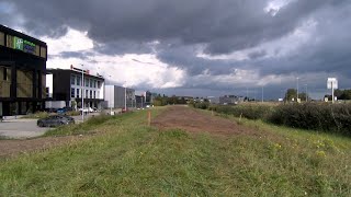 Start aanleg fietspaden bij A1 Deventerquot vanaf Loo lekker fietsen over een mooi strak fietspadquot [upl. by Borchers]