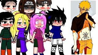 Past Naruto friends react to Naruto X Hinata  Gacha Club [upl. by Lewak418]