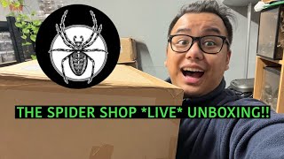 THE SPIDER SHOP LIVE UNBOXING [upl. by Radu]