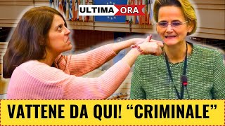 FOLLE😱 ILARIA SALIS quotDEMOLITA al PARLAMENTO europeo da una Donna europarlamentare UNGHERESE [upl. by Fanchet930]