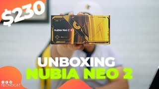 NUEVO Nubia Neo 2 Unboxing y Review Español  CELULAR GAMER  BARATO [upl. by Kirt]