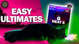 Fastest Way to Get Ultimate Parts in Need for Speed Heat with Methods to Lose Heat 5 Cops Solo [upl. by Dlaner]