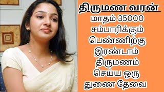 NAINIKA 35  35000 INCOME  second marriage  second marriage tamil  TMS429 [upl. by Ognimod917]