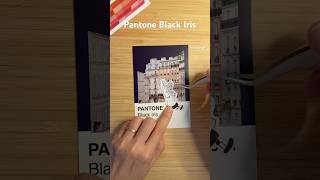 Pantone Black Iris pantonechallenge music pop collage journaltherapy journaling paperasmr [upl. by Buckler656]