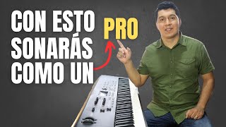 4 Secretos que te harán sonar profesional en el piano [upl. by Locklin]