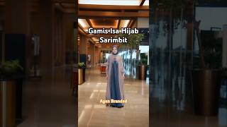 Gamis Isa Hijab Sarimbit 2025sarimbit2025 fashion hijabfashion [upl. by Anelah]