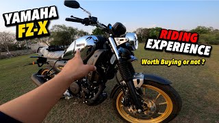 2024 Yamaha FZX Chrome Review  Ride Experience on Indian Roads [upl. by Aidni]