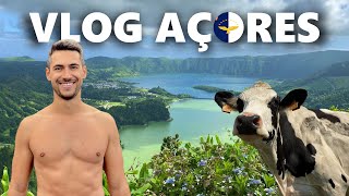 Viagem aos Açores  Vlog em Português com legendas [upl. by Ecidnak]