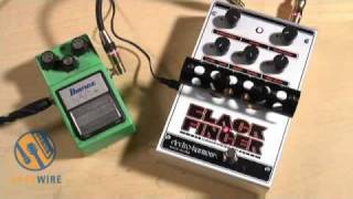 ElectroHarmonix Black Finger Optical Compressor Demo [upl. by Llewej]