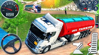 Oil Tanker Truck Driving Simulator 3D  Cargo Truck Offroad Uphill Driver  Android GamePlay [upl. by Susie273]