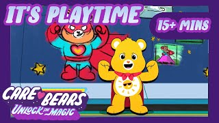 carebears  Its Playtime with the Care Bears 🧸🪁  15 MINS  Care Bears Unlock the Magic [upl. by Okramed957]