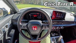 Honda Civic Type R  FL5 First Spring Drive POV Binaural Audio [upl. by Balch339]