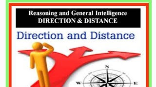 Mental Ability Direction amp Distance Reasoning on Direction Direction Sense Test [upl. by Hanikahs]