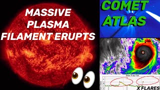 Comet ATLAS SUPERSTORMS‼️ YOU HAVE TO SEE THIS‼️ [upl. by Assirroc]