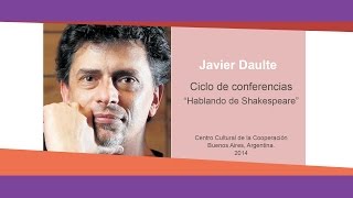 Javier Daulte  quotHablando de Shakespearequot Buenos Aires Argentina [upl. by Boonie]