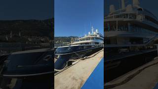 Close and personal with Luxury Yacht Carinthia VII luxuryyacht youtubeshorts exclusive shorts [upl. by Truelove]