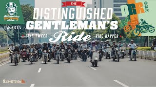 GENTLEMANS RIDE DGR 2024 JAKARTA INDONESIA 1000 MOTOR CUSTOM amp VINTAGE X NAIKMOTOR amp JEJAK RODA [upl. by Holder]