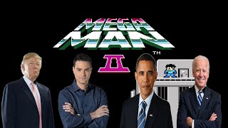 US Presidents play Mega Man 2 Part 1 [upl. by Adlaremse]