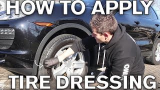 How to Properly Apply Tire Gel [upl. by Feldstein432]