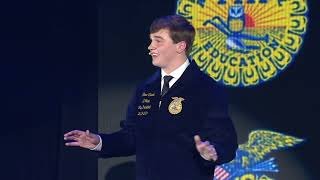 Will Vlaseks Retiring Address  96th Iowa FFA State Leadership Conference [upl. by Eupheemia261]