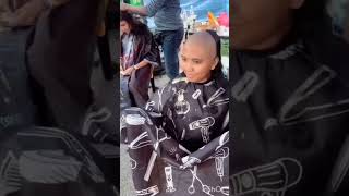 Women headshave in Thai pusam headshavewomenlatest [upl. by Yral]