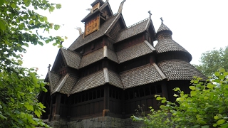 Stavkirke  Iglesia Madera en Noruega [upl. by Jepson]