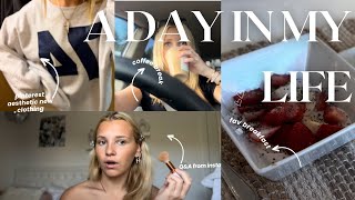 A DAY IN THE LIFE pov my adhd in video form shopping  grwm  bought 3 fish  haul  QampA [upl. by Yekcin6]