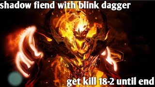 gameplay arcana shadow fiend with blnk daggerDota 2 dota2 [upl. by Lazaro]