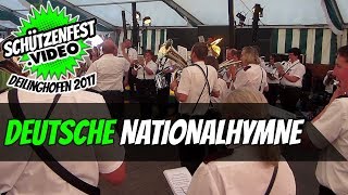 🟢 Deutsche Nationalhymne 🎼  National Anthem of Germany  Live  Blasmusik  Schützenfest [upl. by Ycrem523]