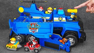 Paw Patrol toys collection unboxing  Paw Patrol Police Cruiser  Chase Rubble Marshall  ASMR [upl. by Cyndie]