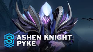 Ashen Knight Pyke Wild Rift Skin Spotlight [upl. by Phillada]