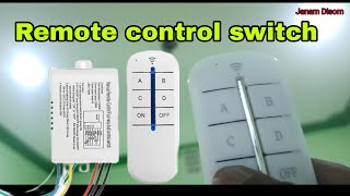 Digital Remote control switch Board its Magic [upl. by Loughlin879]