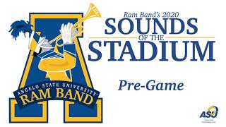 Angelo State University Ram Band  2020 PreGame [upl. by Isidoro178]