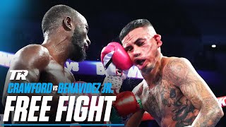 Crawford Wows Home Town Fans With Amazing KO  Terence Crawford vs Jose Benavidez Jr  FREE FIGHT [upl. by Remington998]